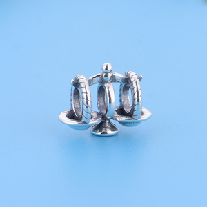 Ajuste Original Pan Charms pulsera <span class=keywords><strong>925</strong></span> plata esterlina Ley escalas de Justicia cuenta para mujer fabricación de joyas - Product Image 3