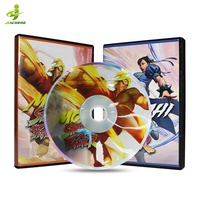 En stock, nouveau style, sacs Mylar 3D Gumbo pour DVD/CD de 3,5 g, sacs Mylar découpés à l'emporte-pièce avec motifs anime uniques et variés, et boîte à fenêtre avec jouet