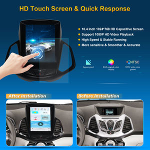 Radio de coche Android 13 DE 10,4 "para <span class=keywords><strong>Ford</strong></span> <span class=keywords><strong>EcoSport</strong></span> 2013-2018 reproductor Multimedia Carplay navegación <span class=keywords><strong>GPS</strong></span> - Product Image 2