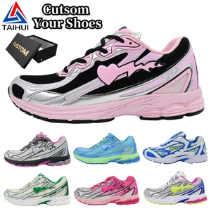 Unisex Retro Chunky Sneakers Fabrikant Ontwerper Aangepaste LOGO Sportschoenen Trendy Schoenen met dikke zool Veelzijdige hardloopschoenen Met LOGO - Product Image 1