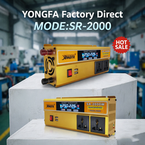 Onduleur solaire monophasé 12V 24V 2000W SR-2000A de Yongfa, <span class=keywords><strong>prix</strong></span> usine, pour appareils domestiques, efficacité 90%, automatique - Product Image 4