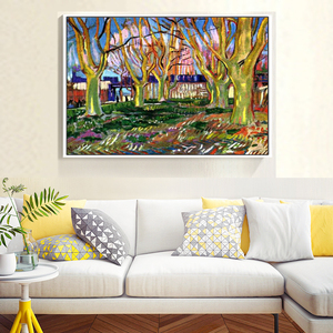 Diamante <span class=keywords><strong>van</strong></span> <span class=keywords><strong>gogh</strong></span> pittura su cornice in legno - Product Image 2