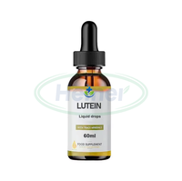 Complément alimentaire pour les yeux SPL OEM, esters de lutéine, huile de zéaxanthine, gouttes liquides pour les yeux, soutien de la santé de la vue, lutéine liquide
