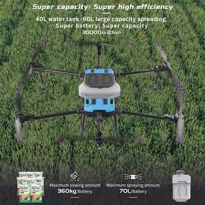 Cámara de Dron 4K Profesional Personalizada para Pulverización de Pesticidas, Entrega Comercial a Gran Escala, Pulverizadores Agrícolas Personalizados - Product Image 4