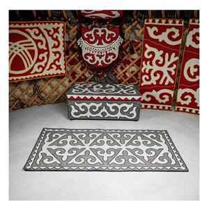 Vente en gros d'ensemble de tapis en feutre Aska Shyrdak faits à la main, motifs traditionnels pour usage domestique, tapis et ensembles - Product Image 1