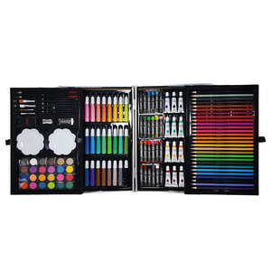 GF Art Supplies 145pcs Art Crafts Painting Coloring Drawing Case Deluxe Portable Metal Aluminium Art Set for Kids Teens Adults - Product Image 2