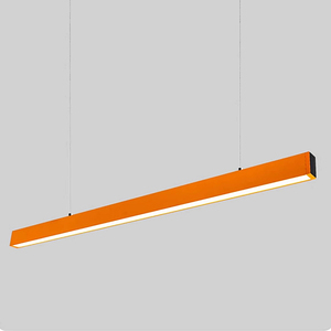 Modern Seamless Splicing Aluminum Linear Hanging Pendant <strong>Light</strong> <strong>Fixture</strong> Minimalist <strong>Office</strong> Lighting Contemporary Chandelier - Product Image 1