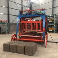 Machine de pavage hydraulique automatique, pour faire des blocs de brique creuse, du ciment, de haute qualité, Mobile