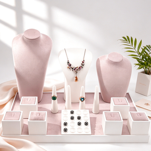 Exhibidores de Joyería: Busto para Anillos, Soporte para Pulseras y Diamantes Sueltos, Accesorios para Exhibición de Collares en Escaparates de Tiendas - Product Image 2