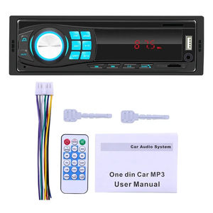 Lecteur MP3 stéréo pour voiture Radio FM/<span class=keywords><strong>AM</strong></span> Support APP Locator Car Finding Audio 1 Din Multimedia Player Set TP8013 - Product Image 4
