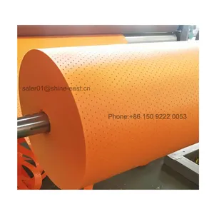 High speed leather perforating machine/perforated leather machine