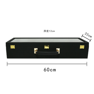 Caja de regalo negra para el Día de San Valentín, caja de regalo vacía con forma de corazón de <span class=keywords><strong>Mickey</strong></span> satinado, rosa de vida eterna, para novia, <span class=keywords><strong>2022</strong></span> - Product Image 6