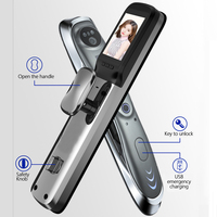 Serrures intelligentes pour porte d'entrée, clavier électronique, verrou intelligent 3D Ttlock, serrure de porte intelligente avec caméra et empreinte digitale, Tuya Wifi