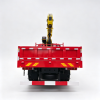 Vente directe d'usine, grue montée sur camion de 8 tonnes, hydraulique, télescopique, haute capacité de charge, couleur et configuration personnalisables