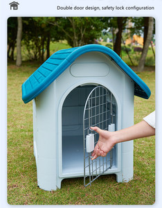 Kingtale Outdoor Rainproof Shade Breathable Amovible Small Dog Winter Warm Dog House Pet Four Seasons Cage - Product Image 5
