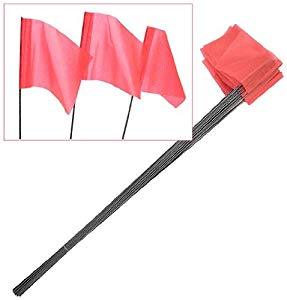 En gros Meilleure Vente 4 "X 5" X 21 "Pouces Pvc Construction Marquage Signe <span class=keywords><strong>Paysage</strong></span> Irrigation Pelouse Drapeaux - Product Image 3
