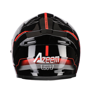 Casco Integral de Motocicleta y Scooter Personalizado de Fábrica, Venta al Por Mayor, Liberación Rápida, Doble Visor, ABS, Nuevo, Todas las Estaciones, DOT, Gráfico - Product Image 4