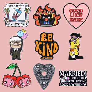 Fabriek Groothandel Inspirerende Spreekwoorden Email Pinnen Revers Badge Decoratieve Broche Voor Tiener Volwassenen Kleding Tassen Cadeau - Product Image 3