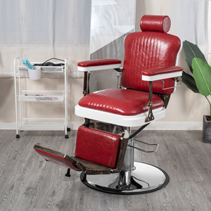 Chaise de barbier hydraulique HZ8753, réglable en hauteur, chaise de salon professionnelle, usage commercial - Product Image 2