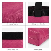 Sac de courses réutilisable pour supermarché, personnalisé avec logo couleur, écologique, en non-tissé ou tissé, pour la vente en gros