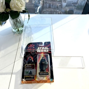 Custom Clear Star Wars 40th Anniversary Acrylic <b>Display</b> <b>Case</b> Silk-Screen Printing Sliding Lid Customized Logo Cosmetic <b>Display</b> - Product Image 3