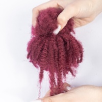 Vente en gros Cheveux afro crépus en vrac pour Locs Dreadlocks Cheveux humains pas cher 4C Tressage afro 30 grammes