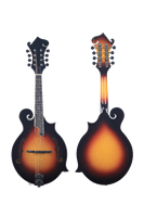 AM19F Instruments de musique en gros d'usine Mandoline en forme de F haut solide