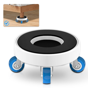 Chariot à 4 roues pour meubles avec outils de levage et patins antidérapants, pour déplacer meubles, réfrigérateurs, canapés, armoires - Product Image 1