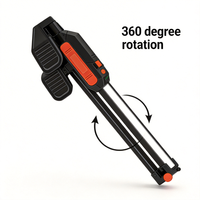 Lampe de garage pliable à 360°, à charge USB-C, pour compartiment moteur de voiture, 1800LM, économe en énergie