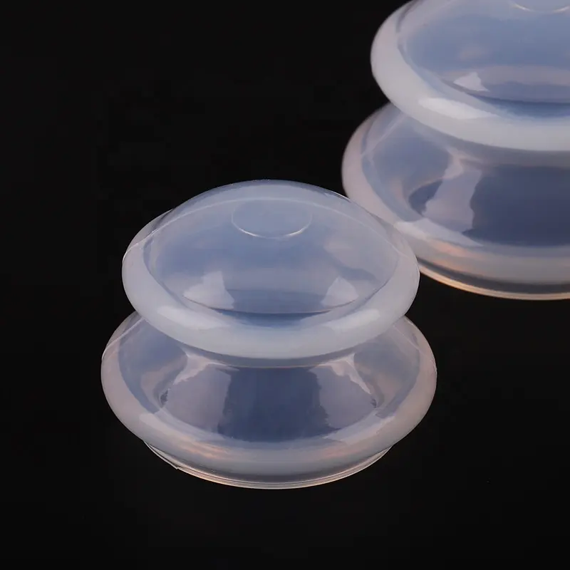 Set di terapia per coppettazione del corpo del viso OEM Set di terapia per massaggio tazza anticellulite tazze per massaggio in Silicone ventose sottovuoto