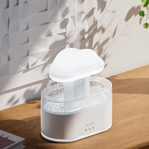 Produits tendance 2026 Vente directe d'usine Diffuseur d'arômes Huile essentielle Aromathérapie Humidificateur d'air <span class=keywords><strong>nuage</strong></span> de <span class=keywords><strong>pluie</strong></span> pour les entreprises - Product Image 5