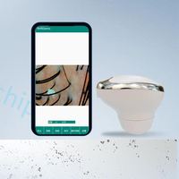 Scanner capillaire numérique WiFi portable, dermatoscope pour l'analyse des problèmes de perte de cheveux
