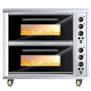 Machine de cuisson professionnelle, four électrique à <span class=keywords><strong>gaz</strong></span>, 2 plateaux, 4 plateaux, équipement de boulangerie, four, pour pain, gâteaux - Product Image 3