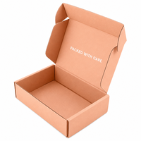 Boîte d'expédition pliable en carton imprimée sur mesure avec logo personnalisé, vente en gros, directement de l'usine, OEM