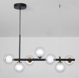 Nordic Fashion Restaurant Chandelier Bar <strong>Office</strong> Minimalist Long LED Pendant Light Home <strong>Lighting</strong> <strong>Fixtures</strong> - Product Image 4