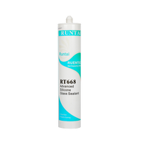 Scellant en silicone acétique à usage général RUNTAI pour fenêtres en verre et applications de construction