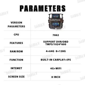 Android 12 AUTO pour Nissan Patrol Y62 pour Infiniti QX80 QX56 2010-2020, magnétophone, lecteur multimédia, navigation GPS, autoradio - Product Image 5