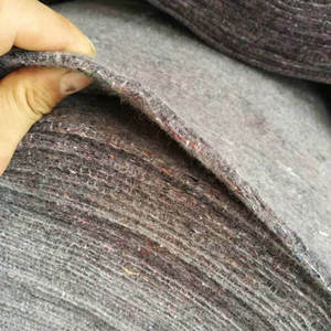 Feutre non tissé recyclé noir 600 GSM, aiguilleté, géotextile pour isolation thermique et protection anti-poussière, Huayi HY-2001, garantie 5 ans et plus - Product Image 3