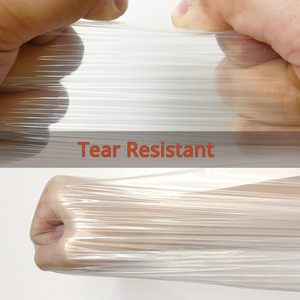 Plastic Drop Cloth 9ft x 12ft 1Mil Thick Waterproof Painting <b>Tarp</b> for Furniture Floor Covering - Product Image 2
