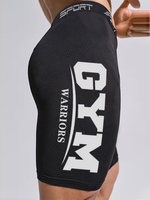 Shorts de sport en spandex pour hommes, motif GYM, shorts de performance ajustés pour la course à pied, le fitness et les tenues décontractées, adaptés au sport