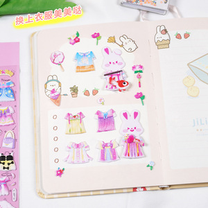 Pegatinas <span class=keywords><strong>de</strong></span> dibujos animados diseño <span class=keywords><strong>de</strong></span> anime pegatinas <span class=keywords><strong>de</strong></span> cómics hinchadas suaves para decoración <span class=keywords><strong>de</strong></span> espalda calcomanías hoja cortada beso - Product Image 2
