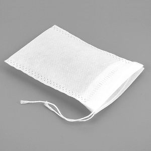 ถุงตาข่ายแบบมีเชือกผูก 100 แพ็ค, ถุงทำอาหารแบบใช้แล้วทิ้งขนาด 4 x 5.9 นิ้ว, สำหรับกรองชาและกาแฟ, จัดเก็บเครื่องเทศ - Product Image 5