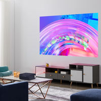 Projecteur vidéo Rohs, résolution 1080P, 250 ANSI, correction trapézoïdale 4D, version Wifi, Smart TV, projecteur LED LCD, fournisseur