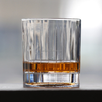 Verres à whisky rotatifs en verre de cristal de luxe Tasse à brandy Gobelet en verre à boire de haute qualité