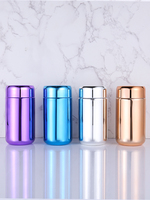 Frascos Redondos de Plástico Personalizados para Suplementos Alimenticios con Tapas, Botellas de Plástico Médicas para Suplementos Alimenticios, Tapas de Plástico para Botellas