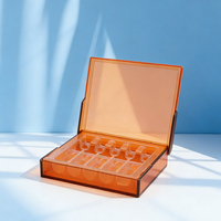 Boîte de rangement portable d'urgence pour médicaments, pilules et liquides, transparente/couleur personnalisée, en plastique, personnalisable, haute qualité, pour pharmacie