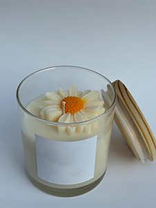 Günstige Großhandels-Kunst Einzigartige Sonnenblumen-Sojawachs-Duftkerze Aromakerze - Product Image 4