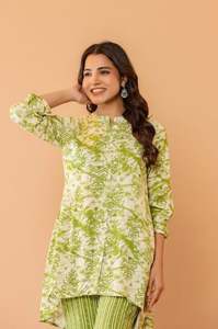 Ensemble coordonné tendance pour femmes, été, tissu respirant, mode féminine, tenue quotidienne, ensemble coordonné, coupe moderne à prix raisonnable - Product Image 3