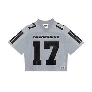 टन कस्टम युवा एक्स फुटबॉल जर्सी ने रेट्रो अमेरिकी ट्रेंडी विंटेज शर्ट को अधिक आकार दिया रेट्रो अमेरिकी ट्रेंडी विंटेज शर्ट शॉर्ट्स - Product Image 4