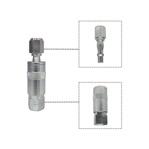 Durable Nickel-Plated British Pneumatic Quick Couplers 1/4in for Pneumatic System Maintenance - Product Image 2